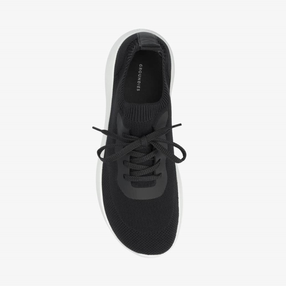 Respiração Vegan Homens Black Groundies Portugal