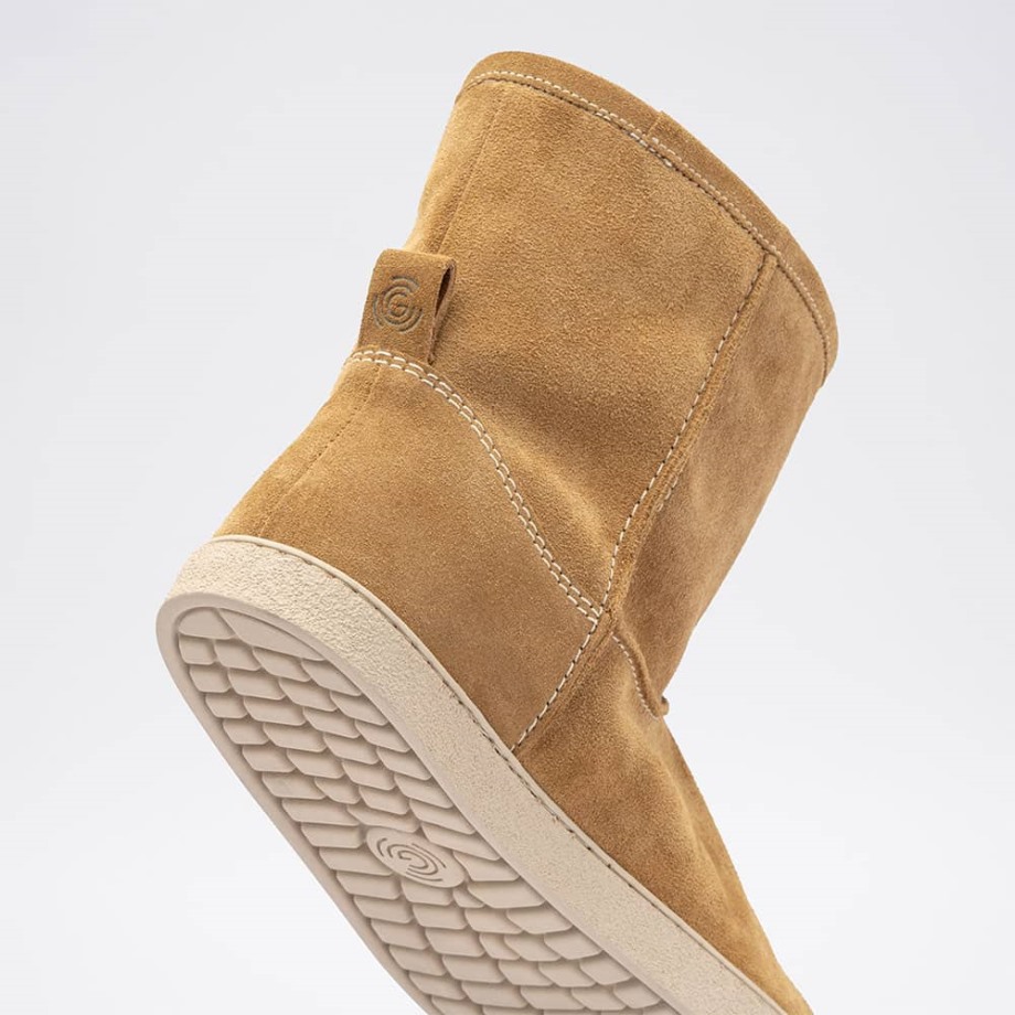 Bota Aconchegante Feminina Marrom Claro Groundies Portugal