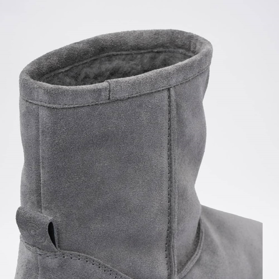 Bota Confortável Cinza Feminina Groundies Portugal