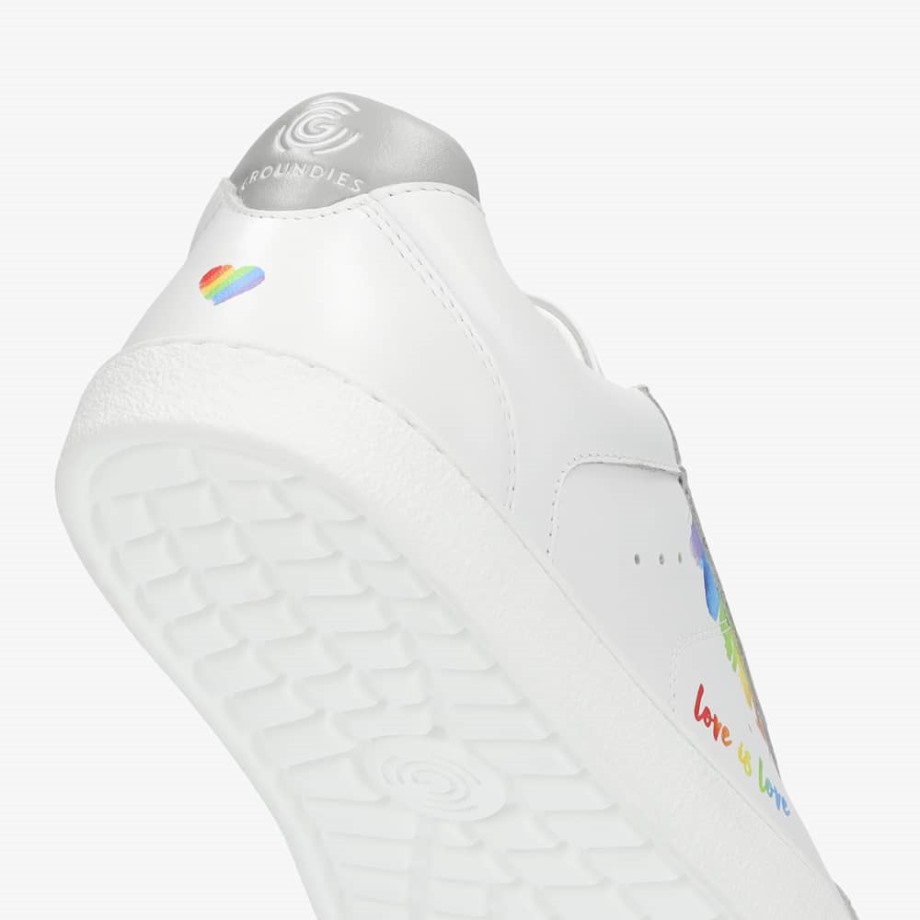 Groundies Portugal Universo Arco-íris Regular Mulheres Branco