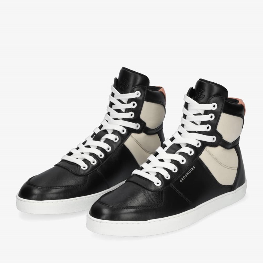 Hamptons High Women Preto/bege Groundies Portugal