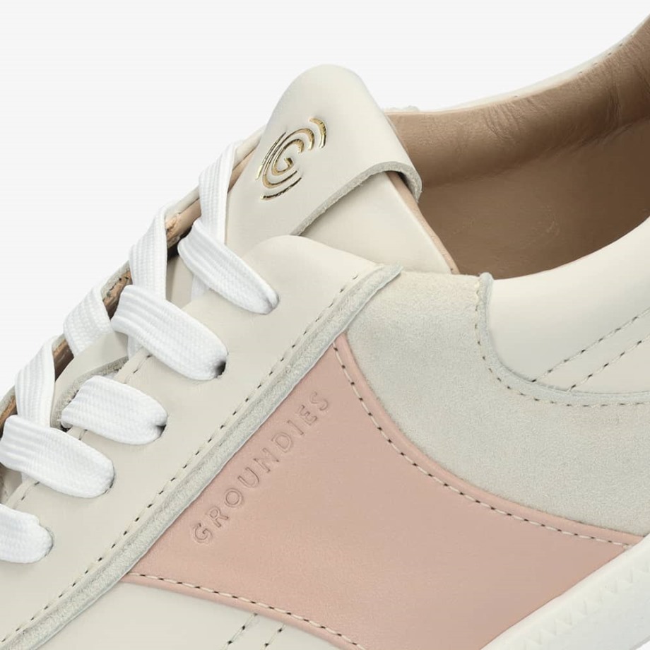 Long Island Feminino Groundies Portugal Off-white/rose