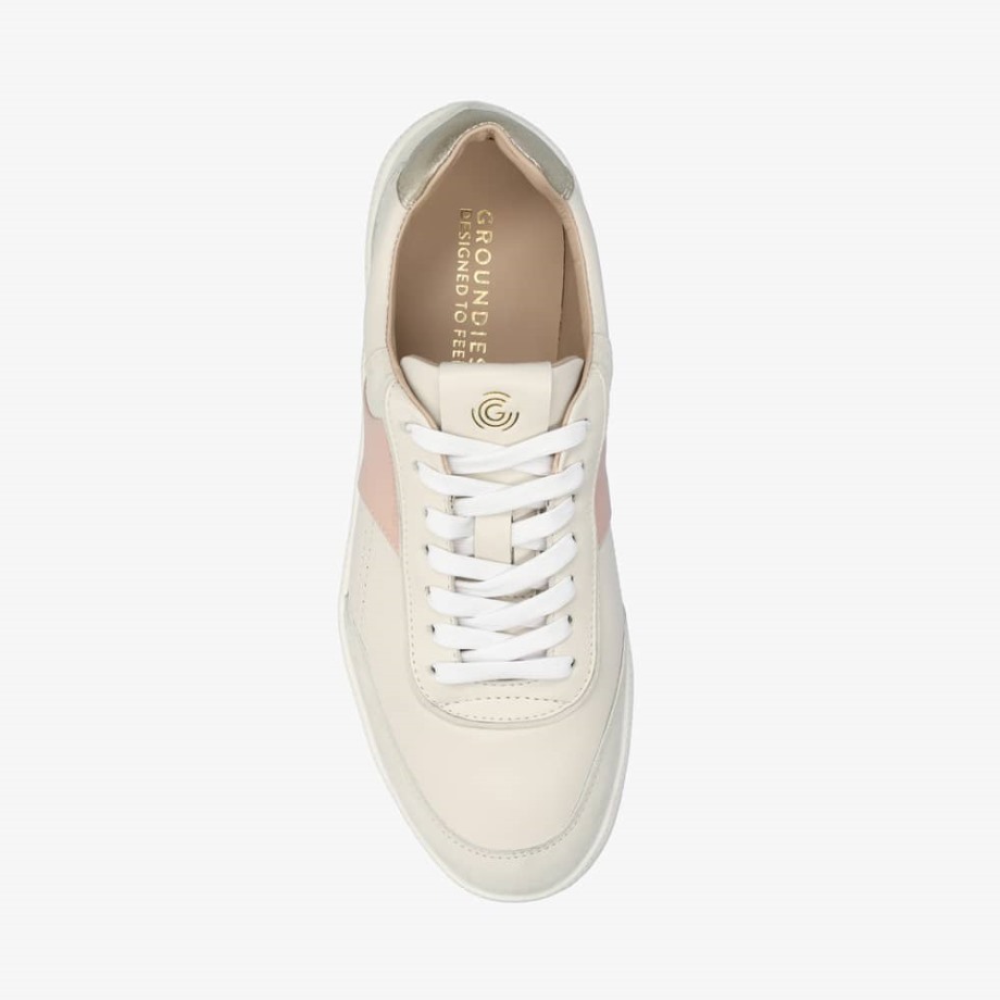 Long Island Feminino Groundies Portugal Off-white/rose