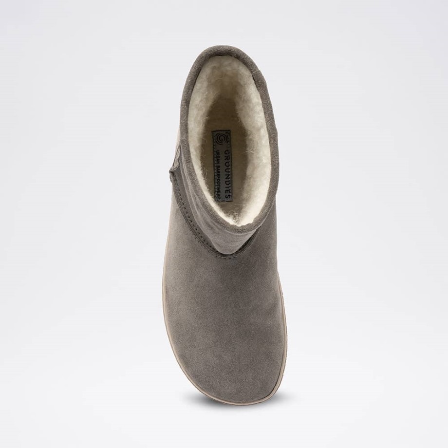 Taupe Groundies Portugal Bota Confortável Feminina